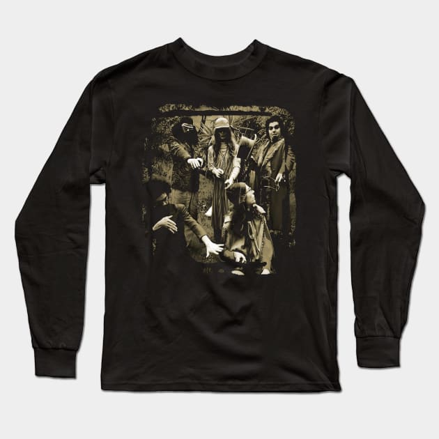 Captain Beefheart's Oddity Magics Band Nostalgia Tee Long Sleeve T-Shirt by Iron Astronaut